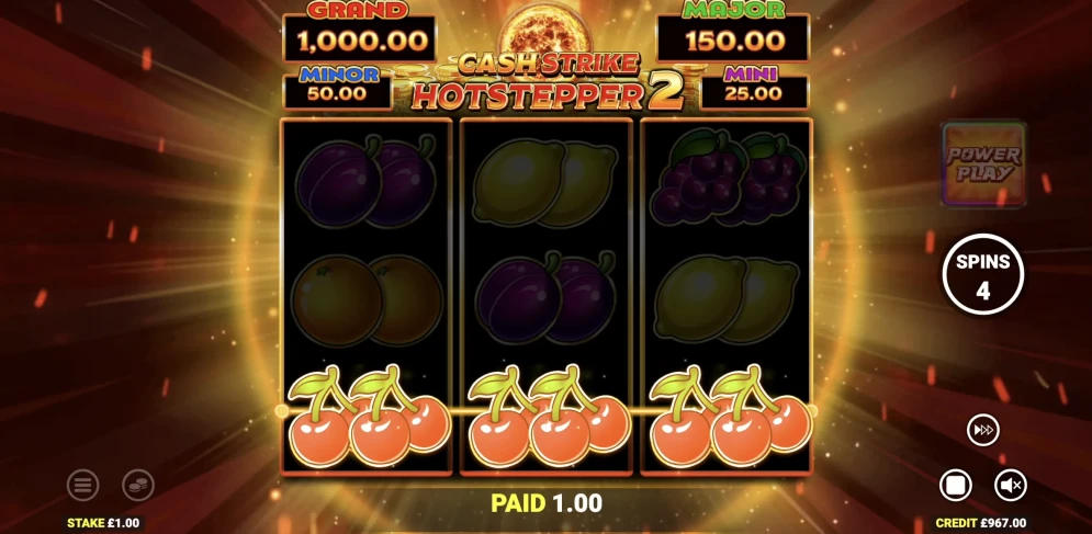 Cash Strike Hotstepper 2 Slot