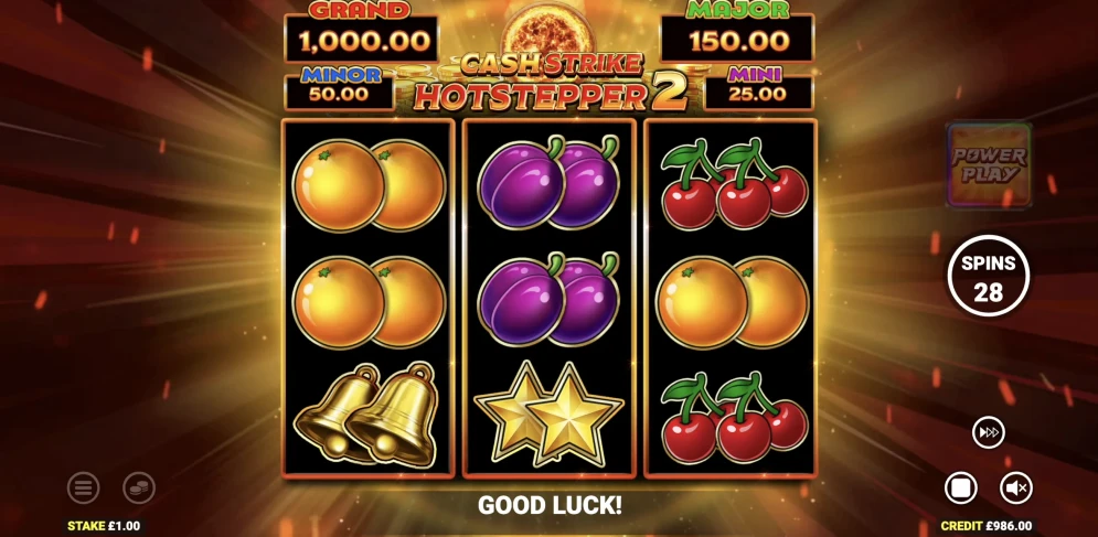 Cash Strike Hotstepper 2 Slot